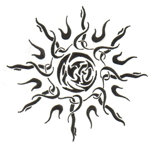 sun tattoo design by Kcaffeine on deviantART