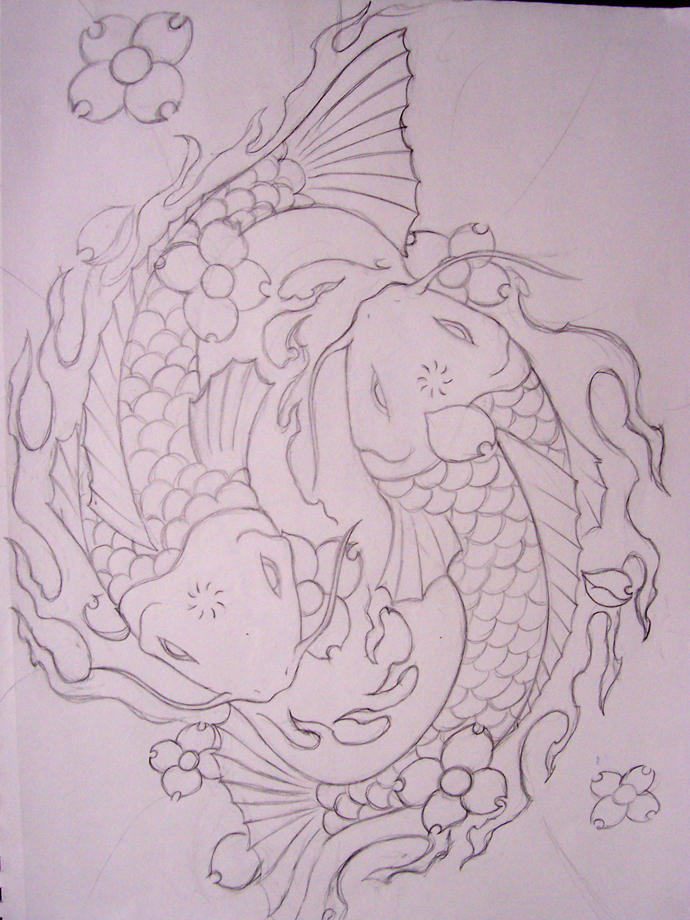 my cool koi fish design by portcityreject on deviantART