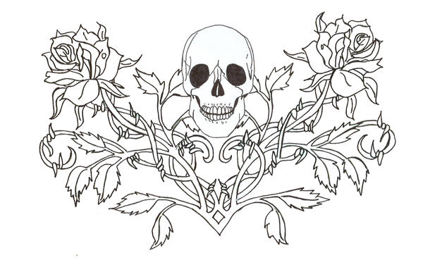 Gothic Back Tattoo V2 by Quicksilverfury on deviantART