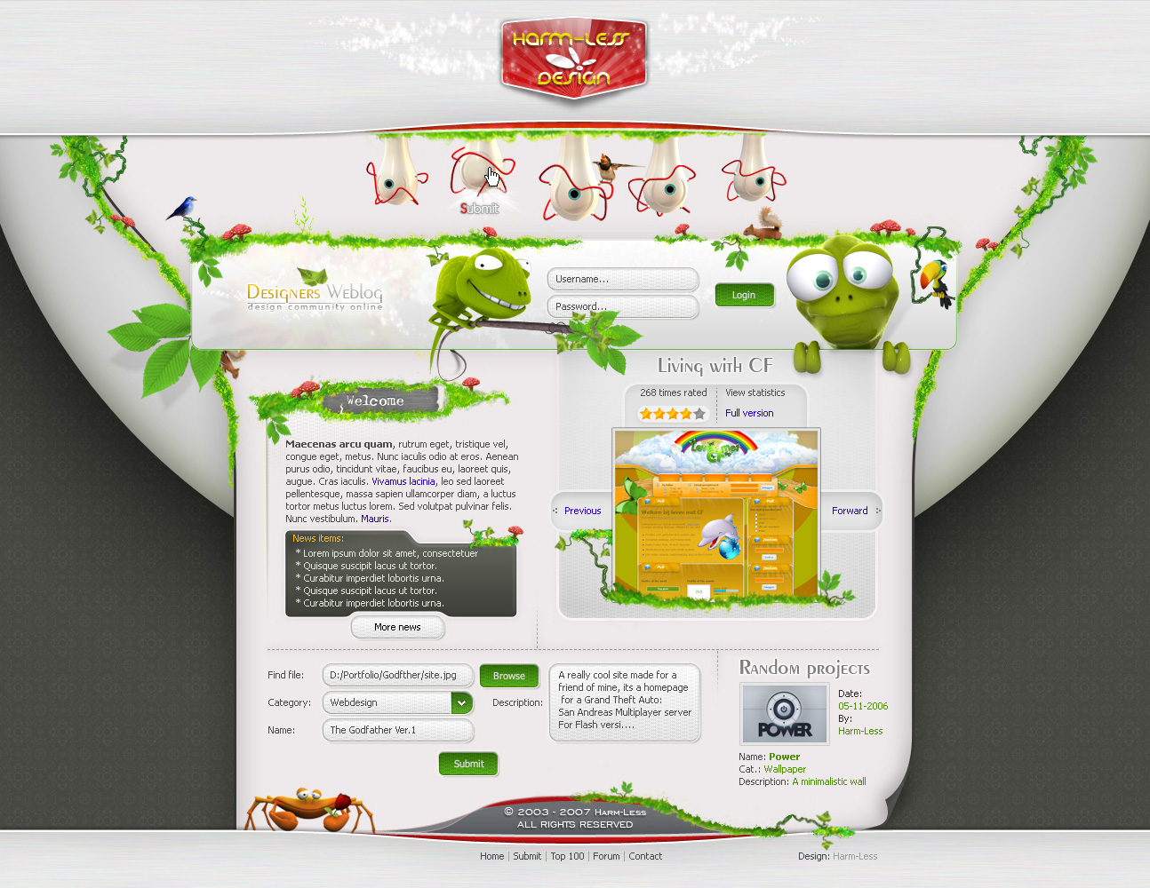 Botany Web Design