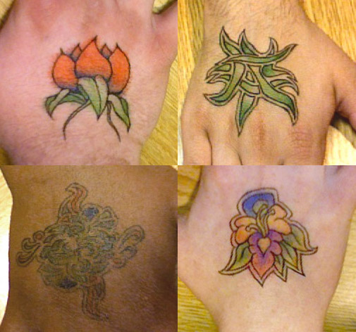 permanent tattoos. permanent tattoos require