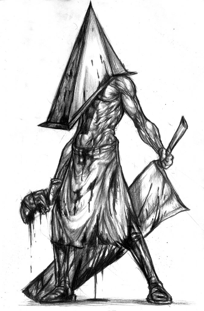 My first attempt a pyramid head..(first post) silenthill