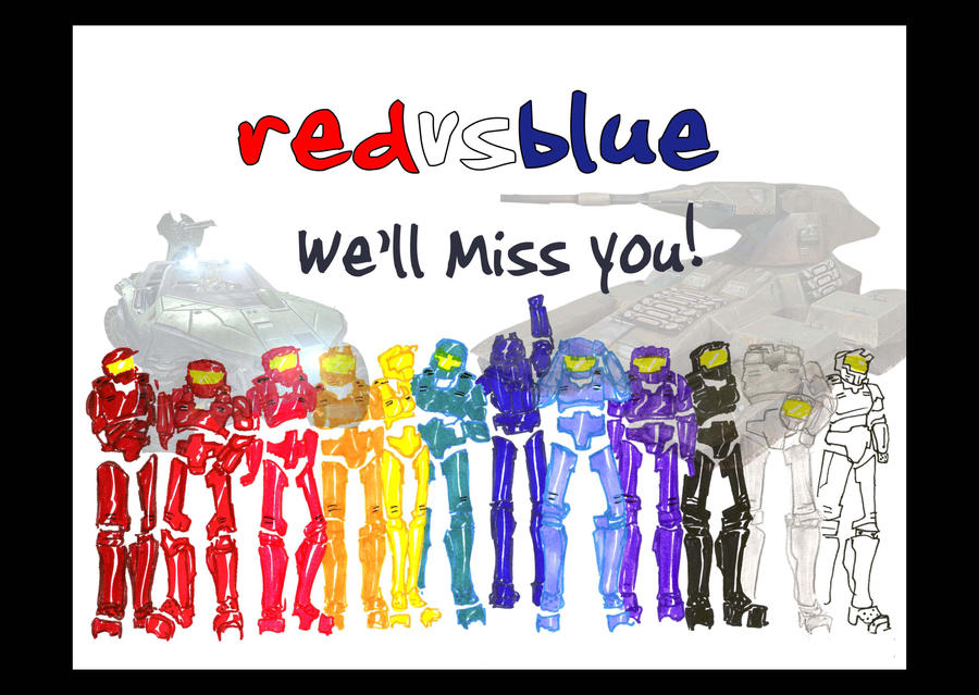 We'll Miss You Red vs Blue by TheFlyingPenguin on deviantART