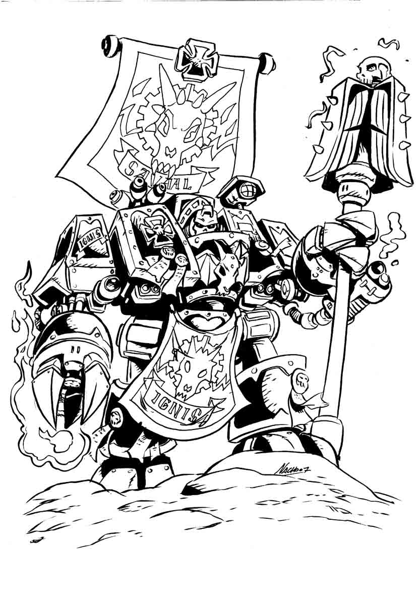 warhammer coloring pages - photo #16