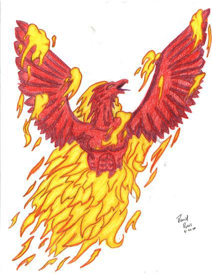 Rising Phoenix Tattoo by ~ddavis1979 on deviantART