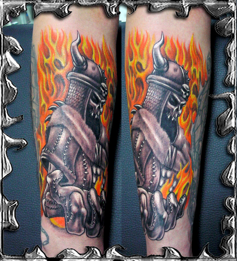Viking tattoo by mojotatboy on deviantART