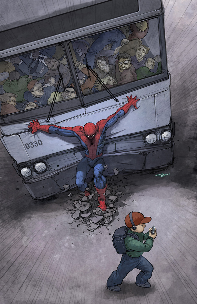 Spectacular Illustration of Spider-man