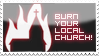 burn your local church by MephistoFFF