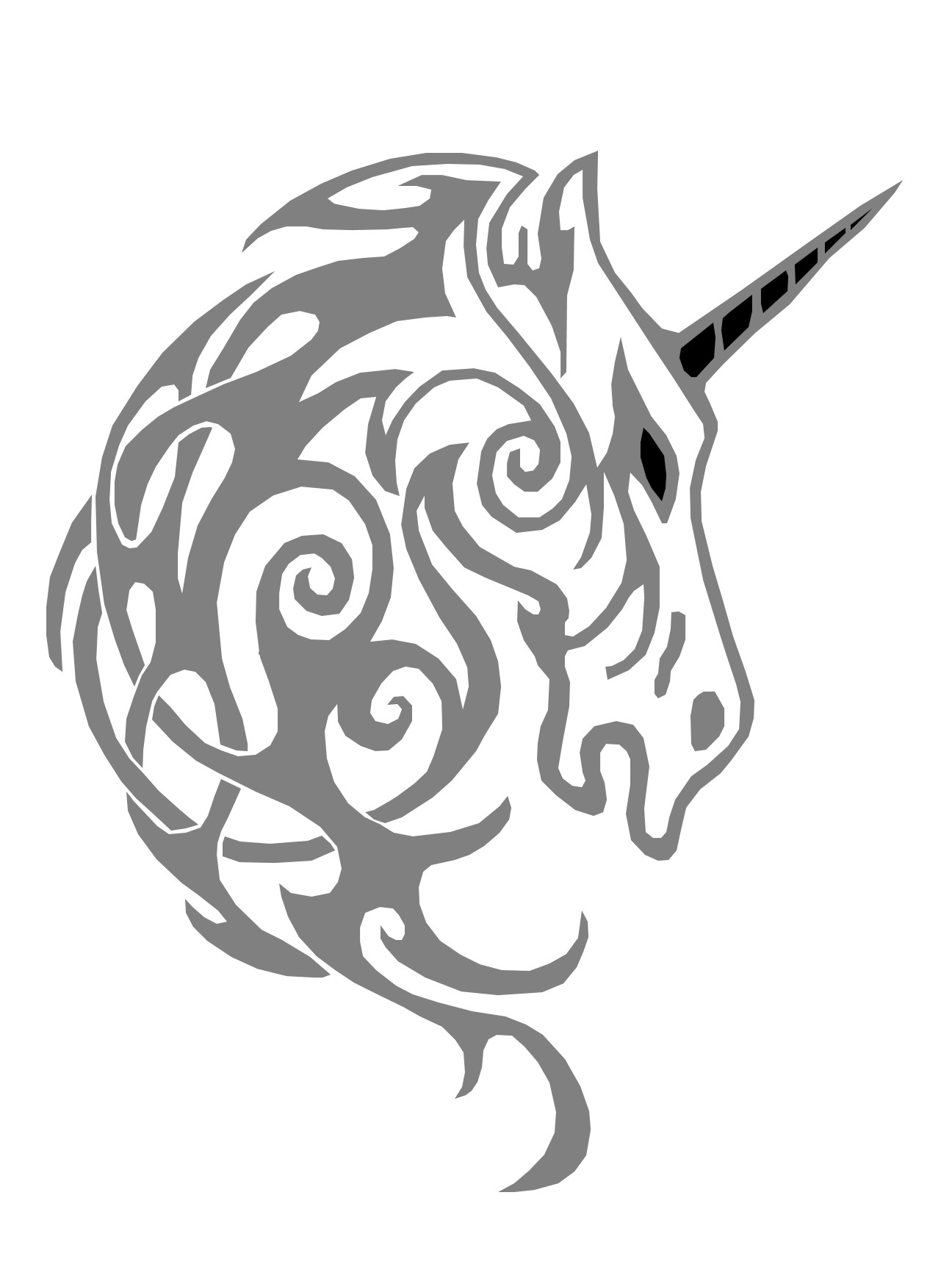 Unicorn Pattern by P
