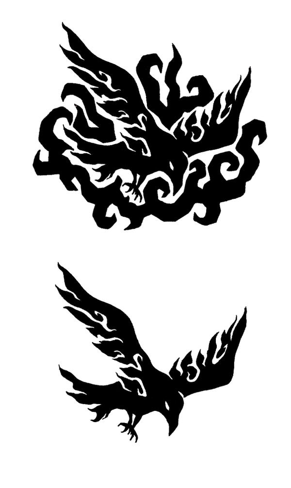 Crow Tattoo Design by ~ash-night-k on deviantART