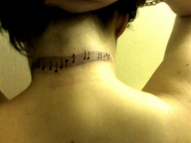 music tattoos