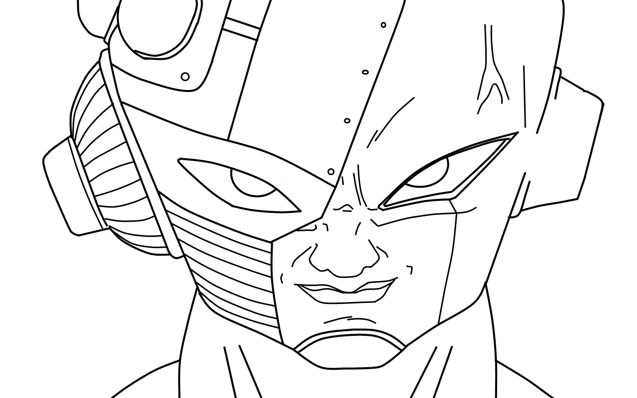 dbz coloring pages frieza - photo #34