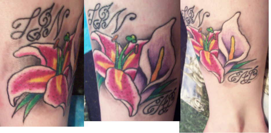 Lillies Tattoo | Flower Tattoo