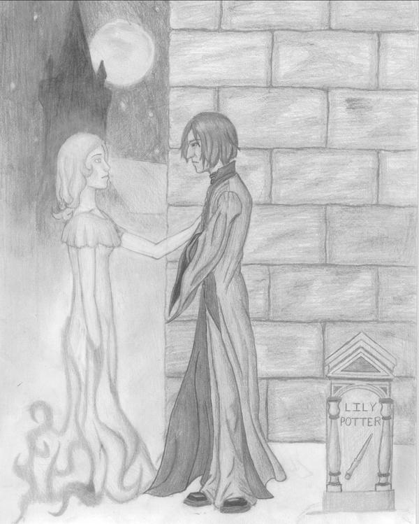 snape and lily. Snape and lily by ~kidchewy on