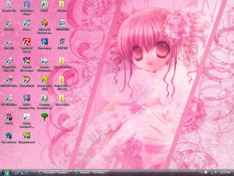 girly wallpaper desktop. Girly wallpaper by ~chamiron