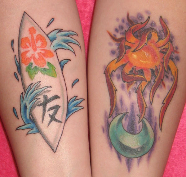 both tattoo's