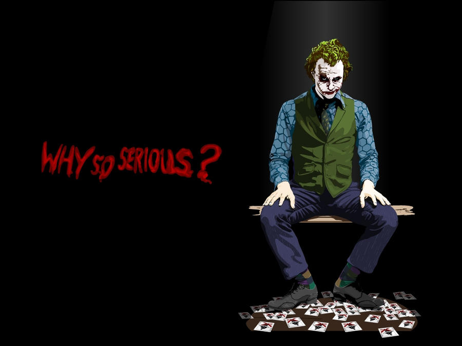 wallpaper joker. Joker Wallpaper by ~harperc on