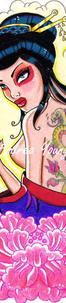 Geisha Preview | Flower Tattoo