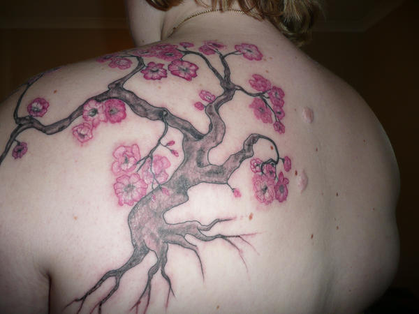 Cherry Blossom Tattoo Designs38