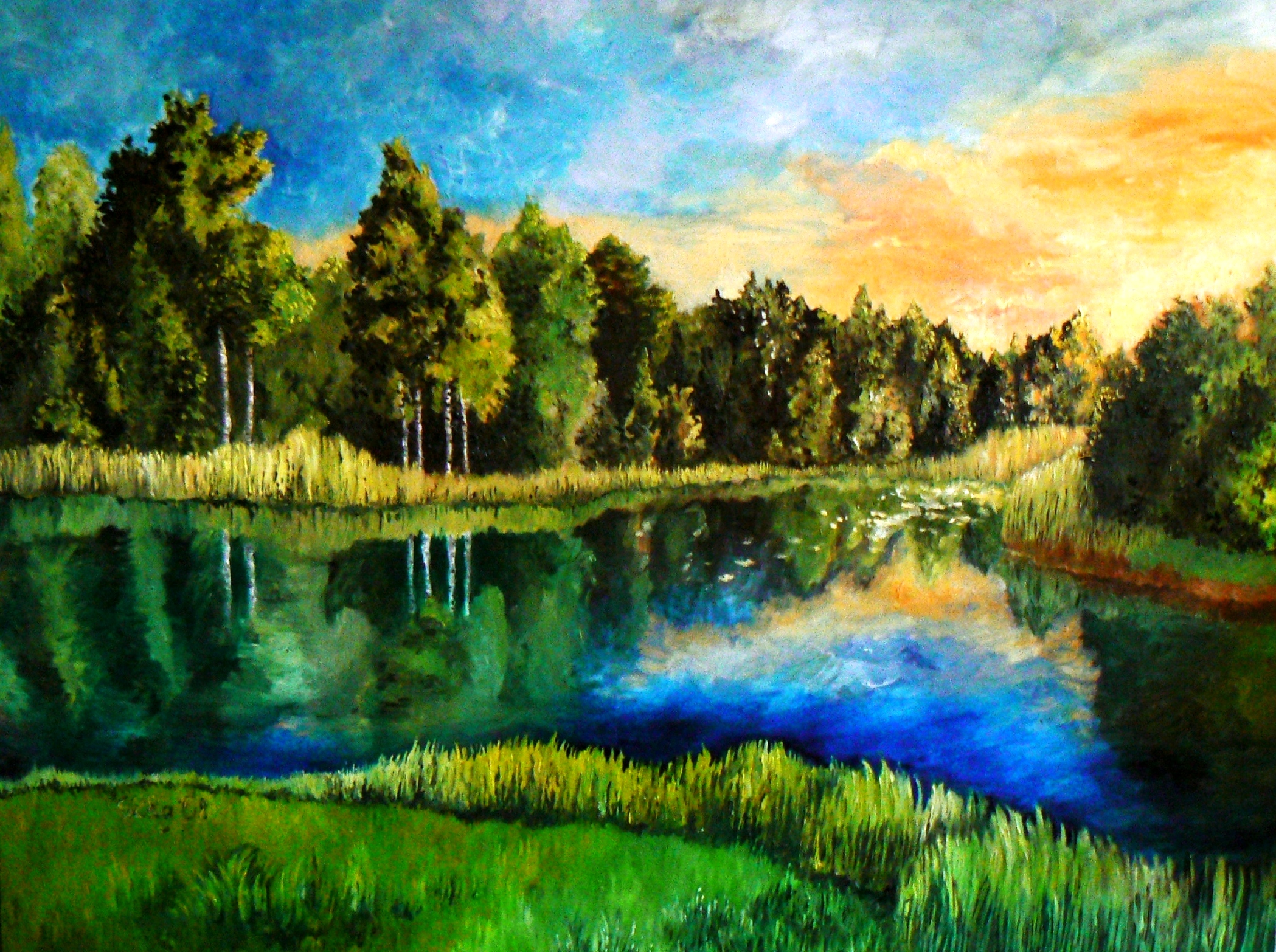 Idea And Planning: Ideas for landscape paintings