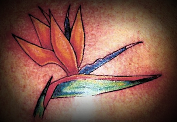 Tropical Flower | Flower Tattoo