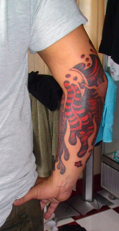 Arm sleeve tattoo by r0ckStaR on deviantART