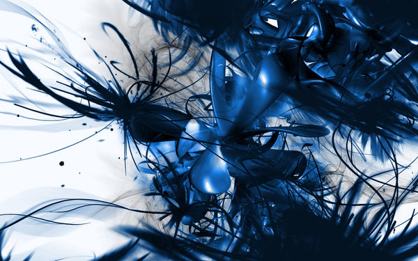 blue abstract wallpaper. Blue abstract wallpaper by