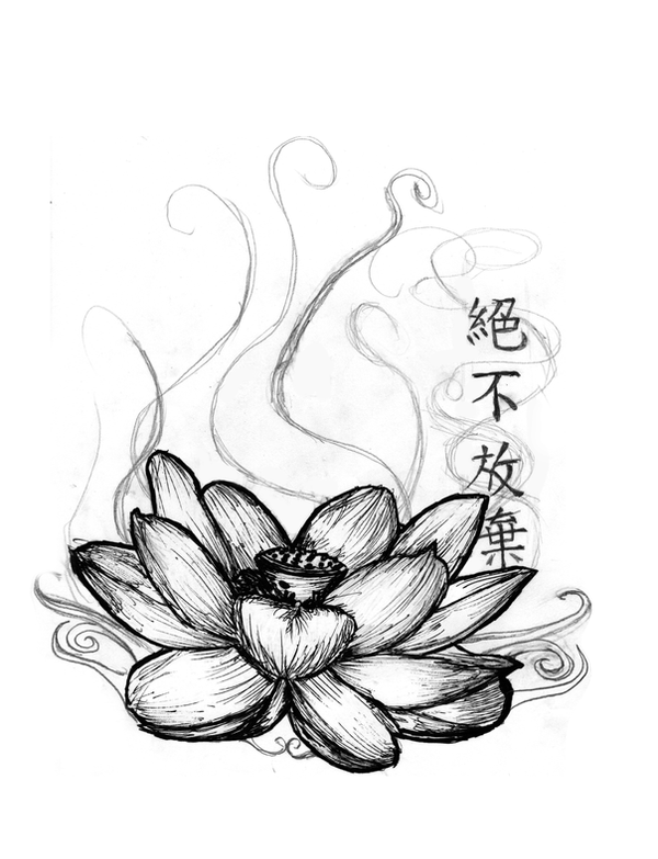 Lotus - flower tattoo