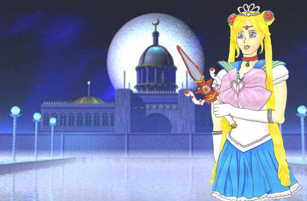 sailor moon wallpaper. Princess Sailor Moon Wallpaper