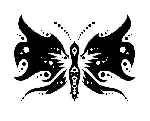 Butterfly Tattoo Design by aconite on deviantART