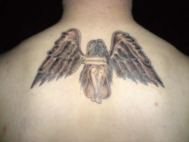 Crying Angel Tattoo by PetE39 on deviantART