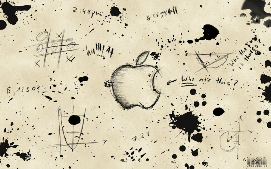 Apple Scrapbook wallpaper