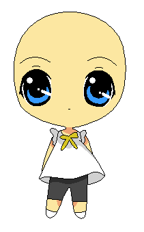 Chibi Base with a Dress by amember52 on DeviantArt