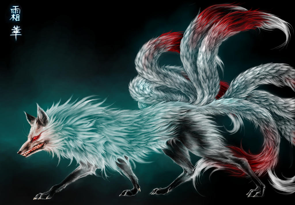 Nine-tailed Fox by Vyrilien