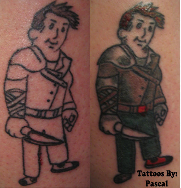 Fallout Video Game Tattoo Fix