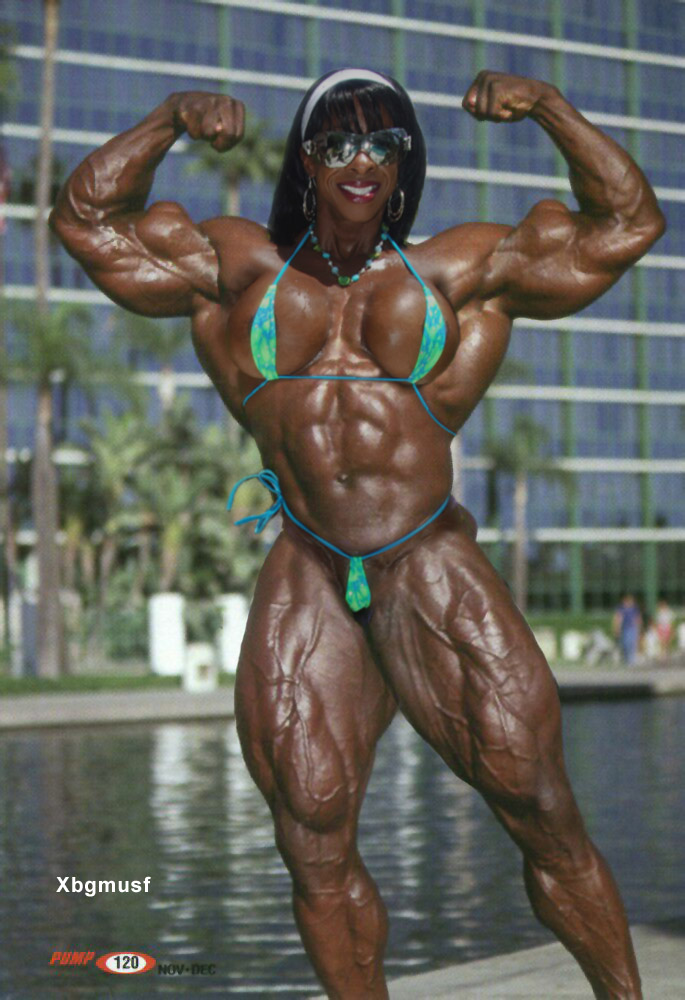 women bodybuilding before and after. What about this woman ?