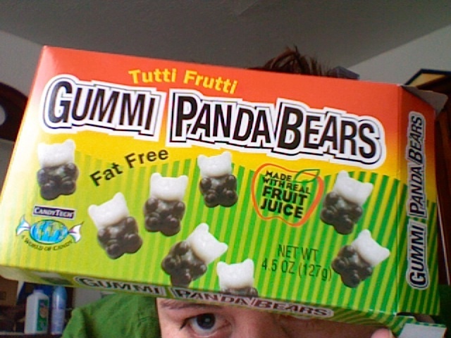 panda gummy bears