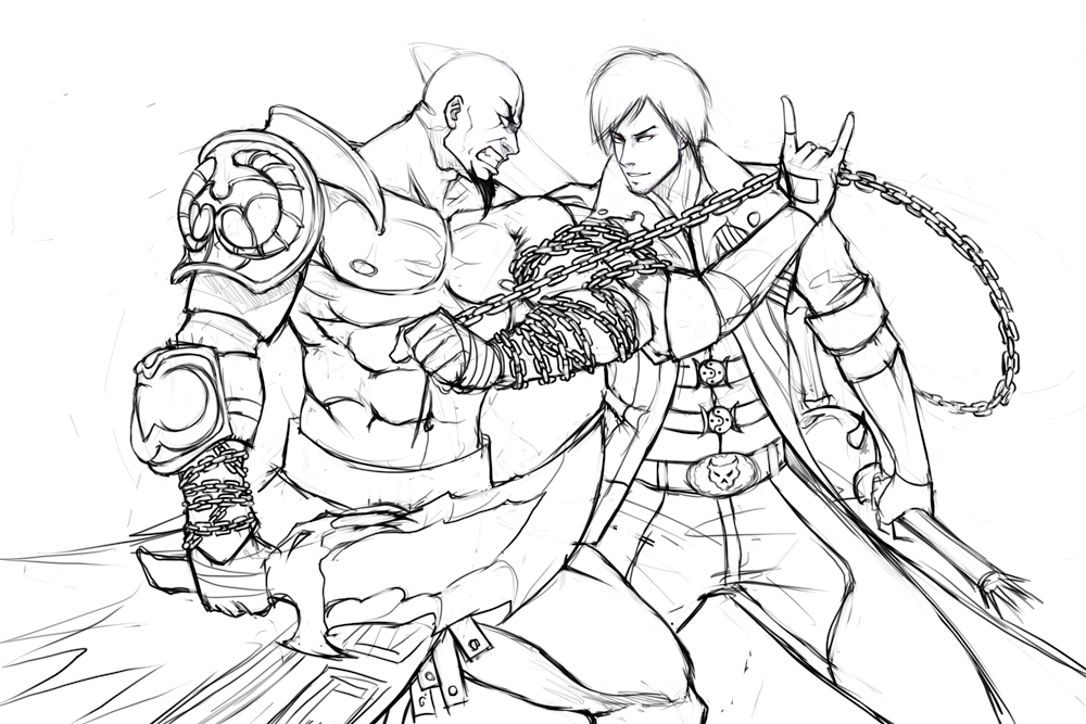 god of war coloring pages - photo #31