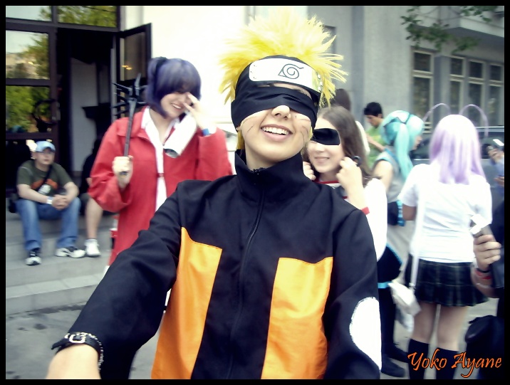 funny naruto. Funny Naruto cosplay by
