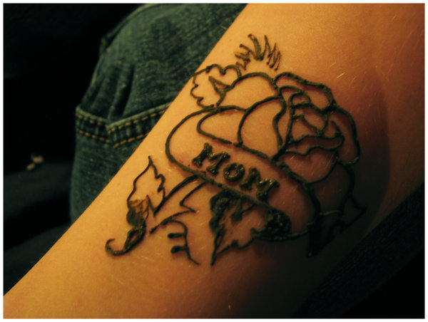 Henna Rose for Mom by Kiwistem on deviantART