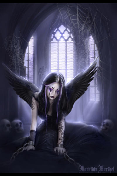 Gothic Angel by MorbidiaMorthel on deviantART