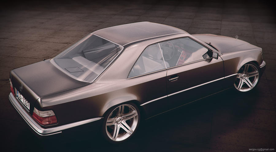 MercedesBenz W124 Coupe by sergoc58 on deviantART