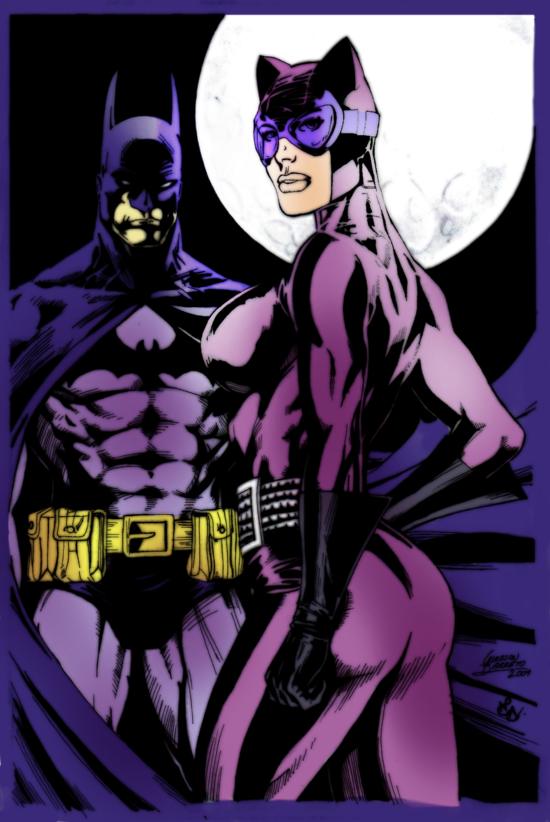 Batman and Catwoman by Dante-Picasso on DeviantArt