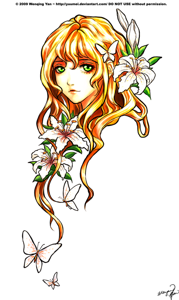 Tiger Lily Drawing. Likes: Robins, tiger lilies,