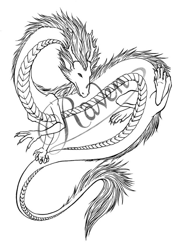 Dragon Tattoo Design by AussieRaven on deviantART