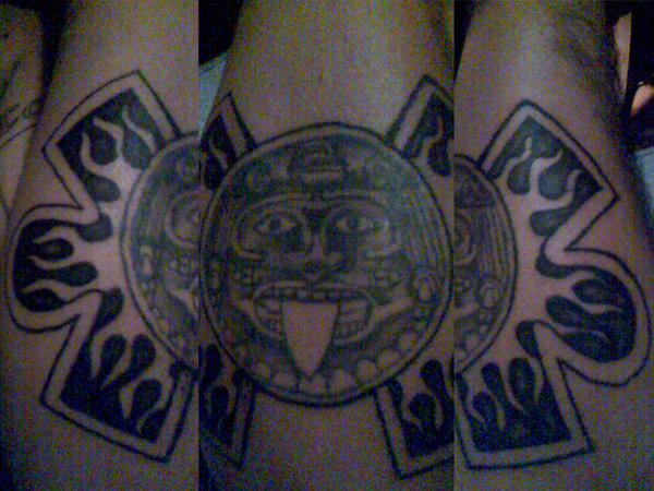 Aztec elbow tattoo pt 2 by Icedrgn027 on deviantART