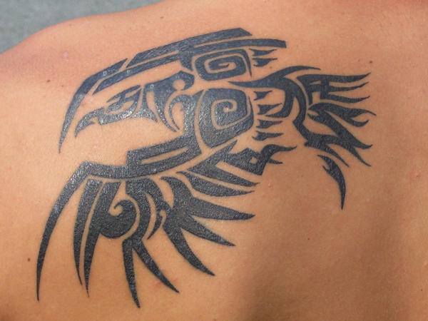 Raven Tribal Tattoo by Rubikscrow on deviantART