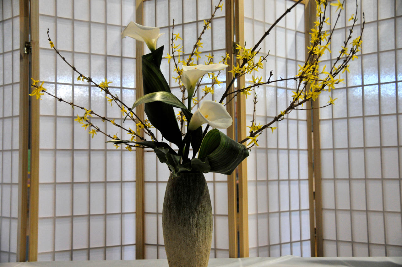 Japanese Flower Arrangement by
