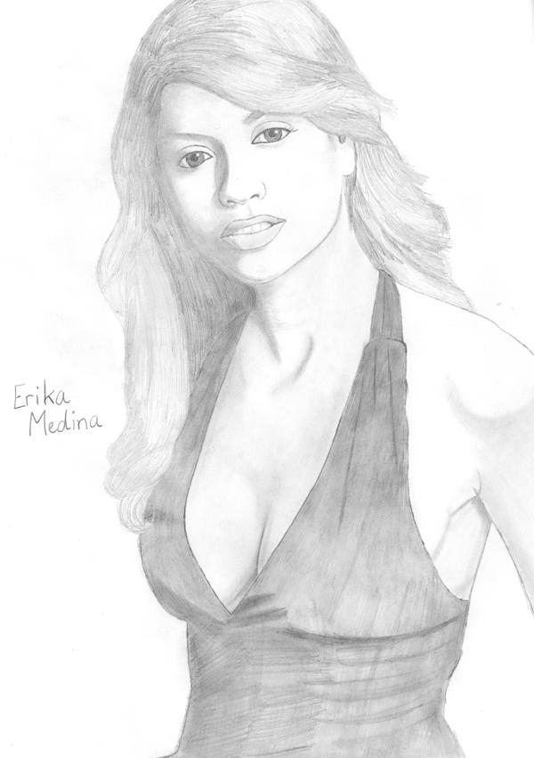 Drawing of Erika Medina 6 by Transformers09 on deviantART