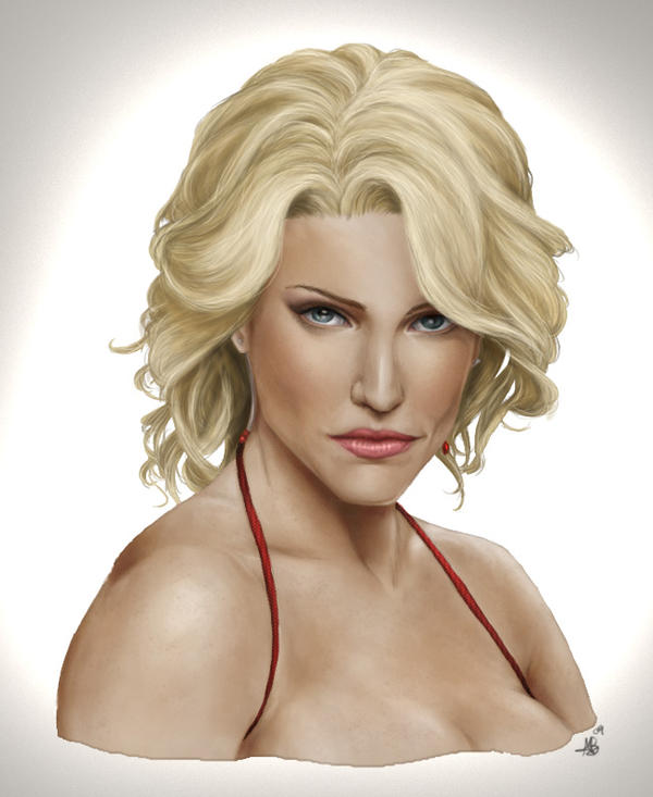 Caprica Six Color by ReddEra on deviantART